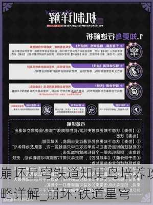 崩坏星穹铁道知更鸟培养攻略详解_崩坏:铁道星穹