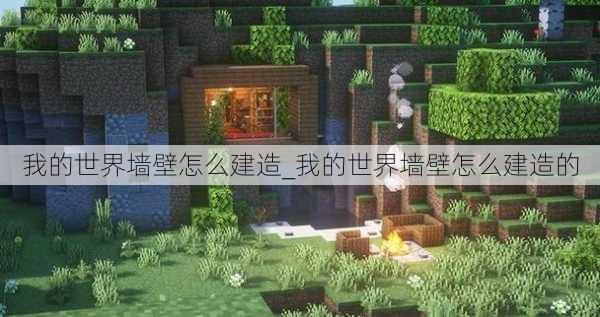 我的世界墙壁怎么建造_我的世界墙壁怎么建造的