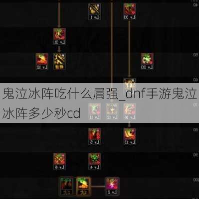 鬼泣冰阵吃什么属强_dnf手游鬼泣冰阵多少秒cd