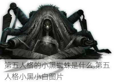 第五人格的小黑蜘蛛是什么,第五人格小黑小白图片