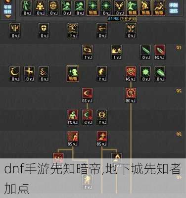 dnf手游先知暗帝,地下城先知者加点