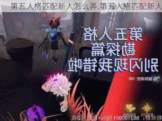 第五人格匹配新人怎么弄,第五人格匹配新人