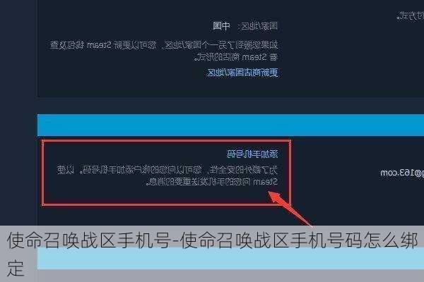 使命召唤战区手机号-使命召唤战区手机号码怎么绑定