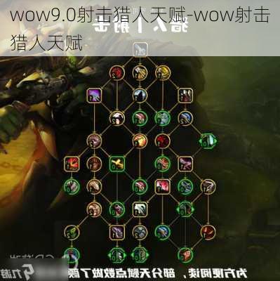 wow9.0射击猎人天赋-wow射击猎人天赋