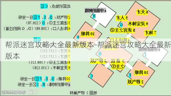 帮派迷宫攻略大全最新版本-帮派迷宫攻略大全最新版本