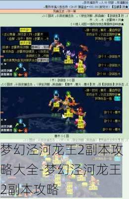 梦幻泾河龙王2副本攻略大全-梦幻泾河龙王2副本攻略