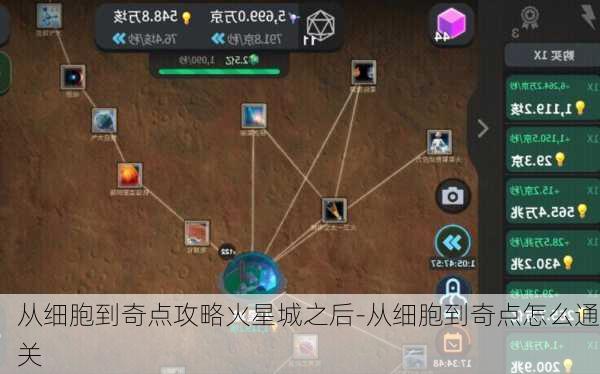 从细胞到奇点攻略火星城之后-从细胞到奇点怎么通关