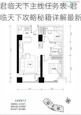 君临天下主线任务表-君临天下攻略秘籍详解最新