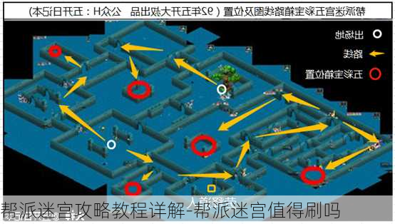 帮派迷宫攻略教程详解-帮派迷宫值得刷吗